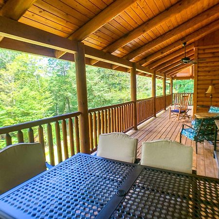 Pine Log Lodge Jefferson المظهر الخارجي الصورة