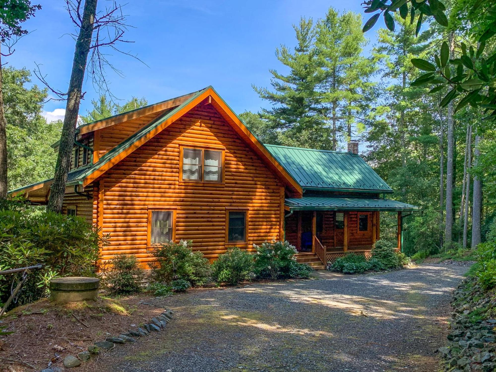 Pine Log Lodge Jefferson المظهر الخارجي الصورة