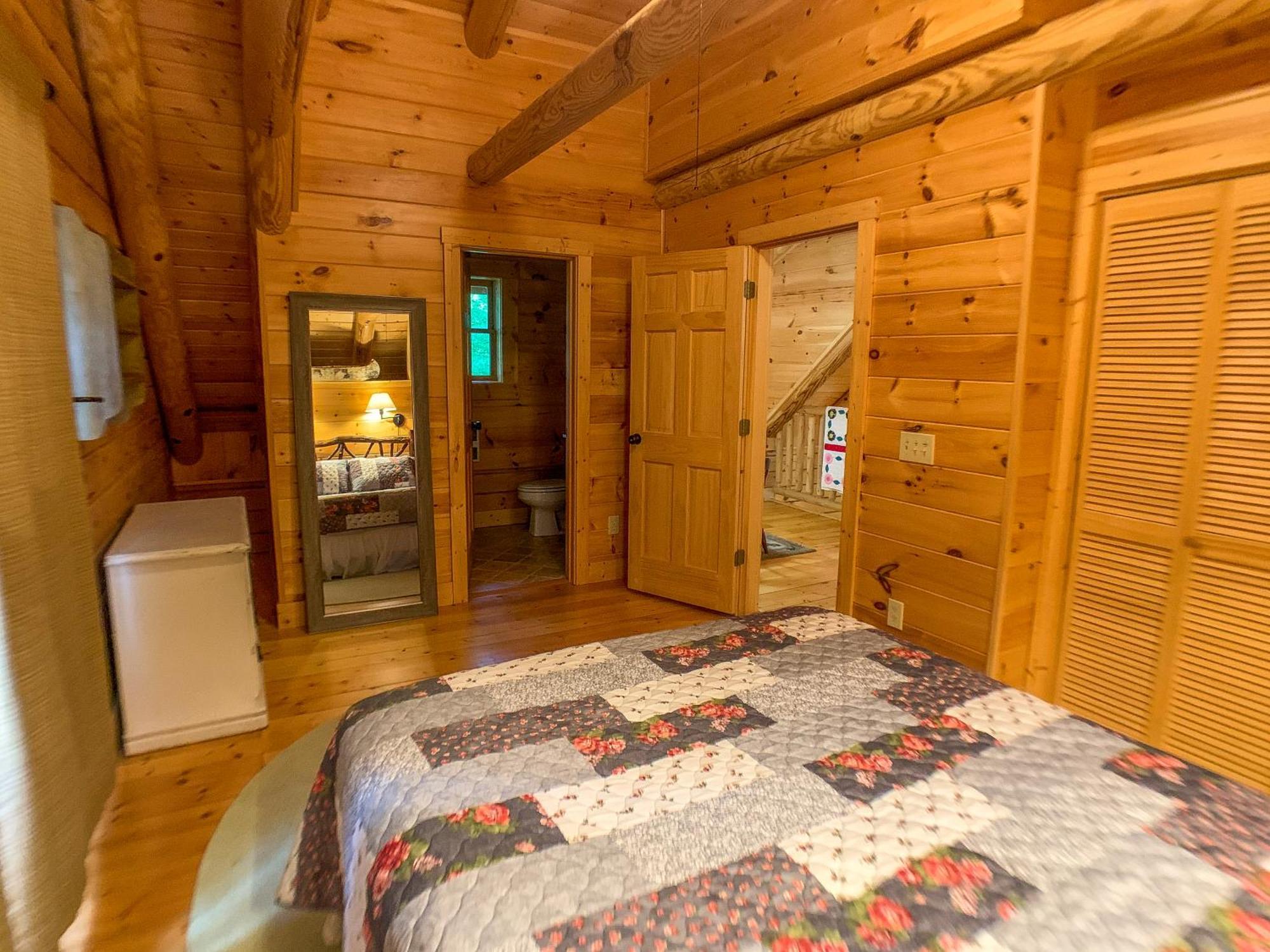 Pine Log Lodge Jefferson المظهر الخارجي الصورة