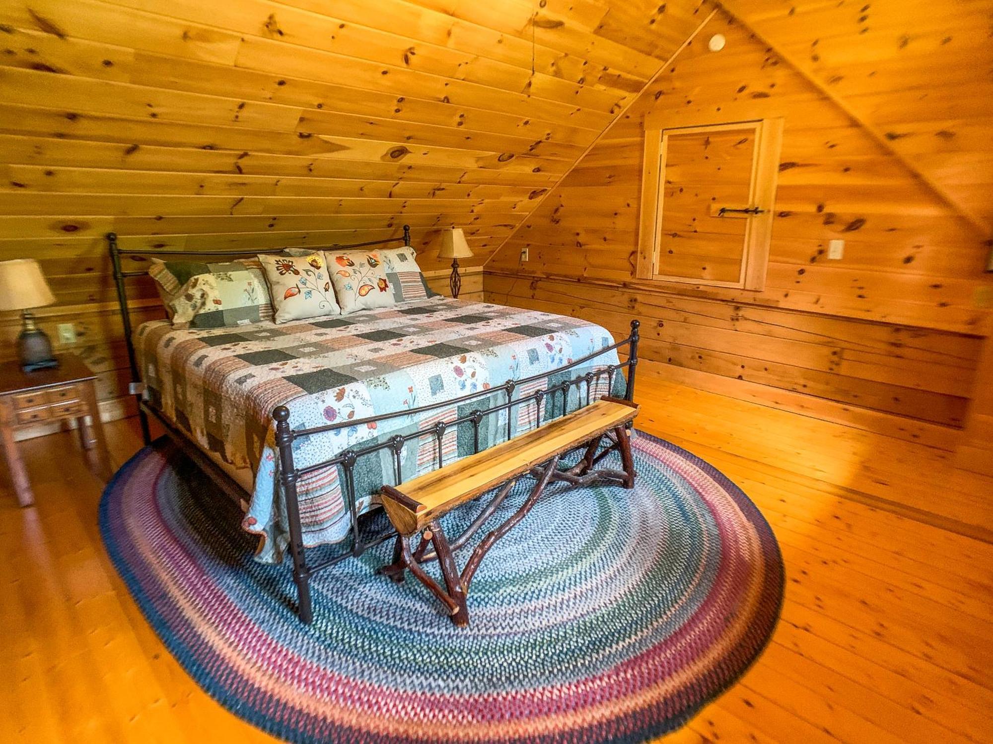 Pine Log Lodge Jefferson المظهر الخارجي الصورة