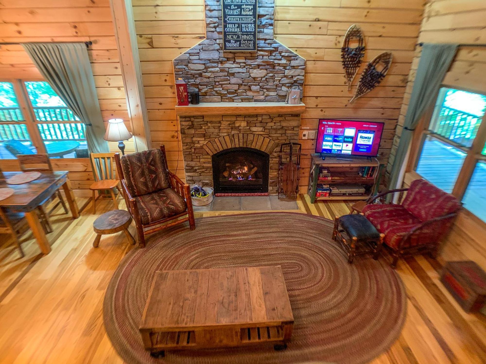 Pine Log Lodge Jefferson المظهر الخارجي الصورة