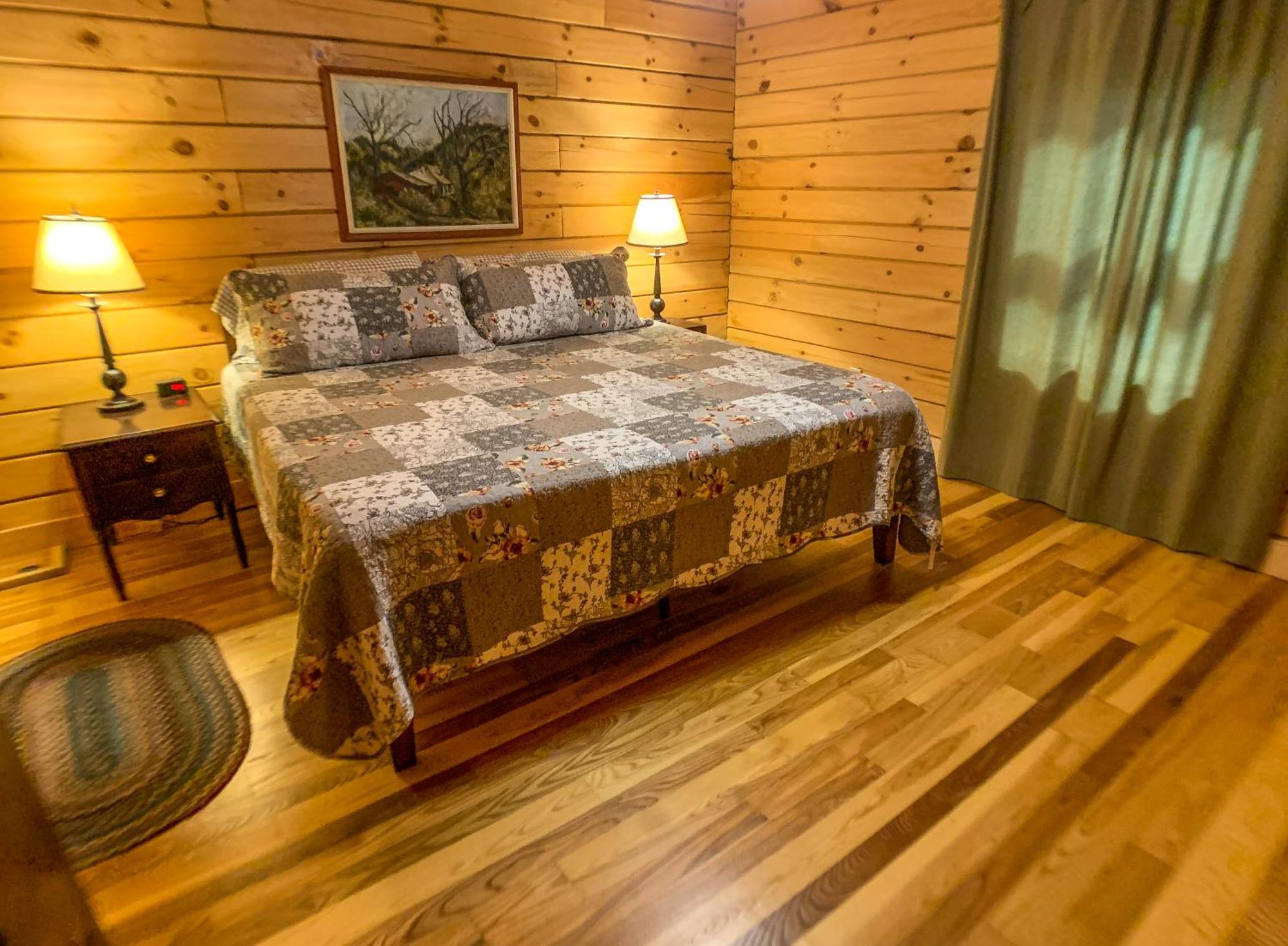 Pine Log Lodge Jefferson المظهر الخارجي الصورة