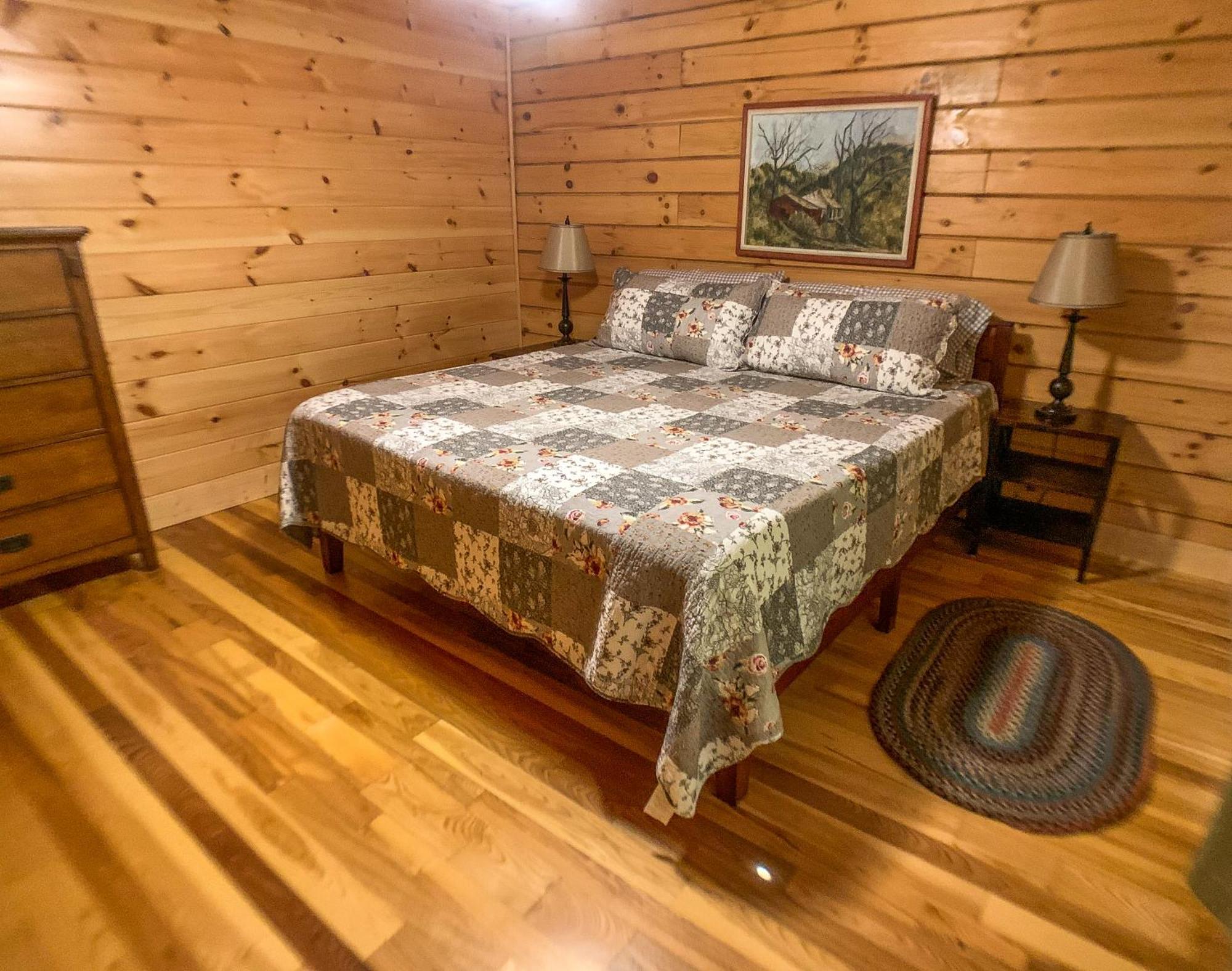 Pine Log Lodge Jefferson المظهر الخارجي الصورة