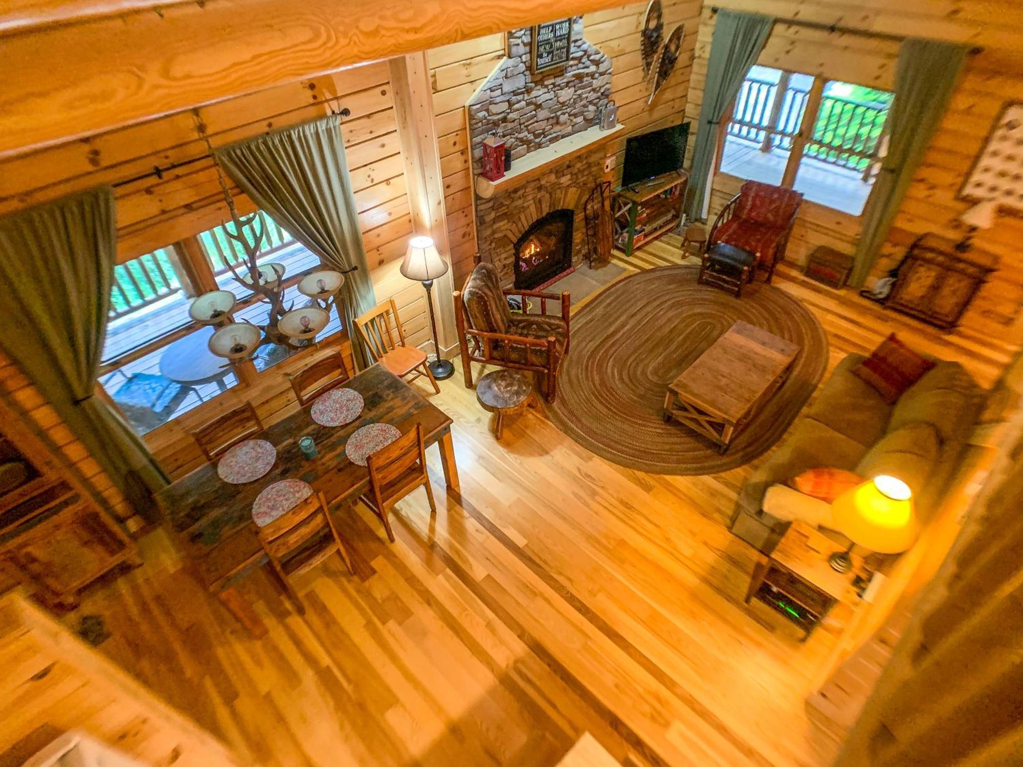 Pine Log Lodge Jefferson المظهر الخارجي الصورة